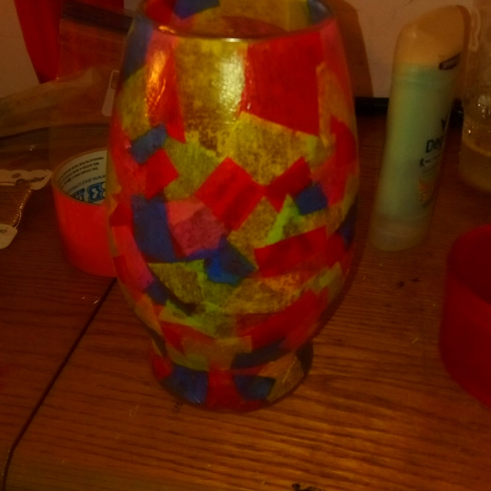 Colorfull vase